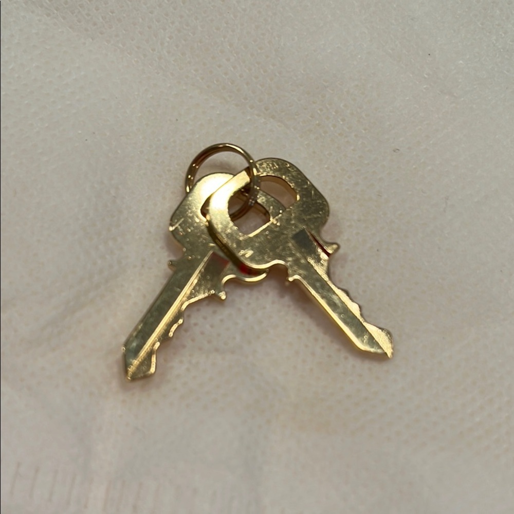 Louis Vuitton Gold tone keys #610 - Picture 2 of 3